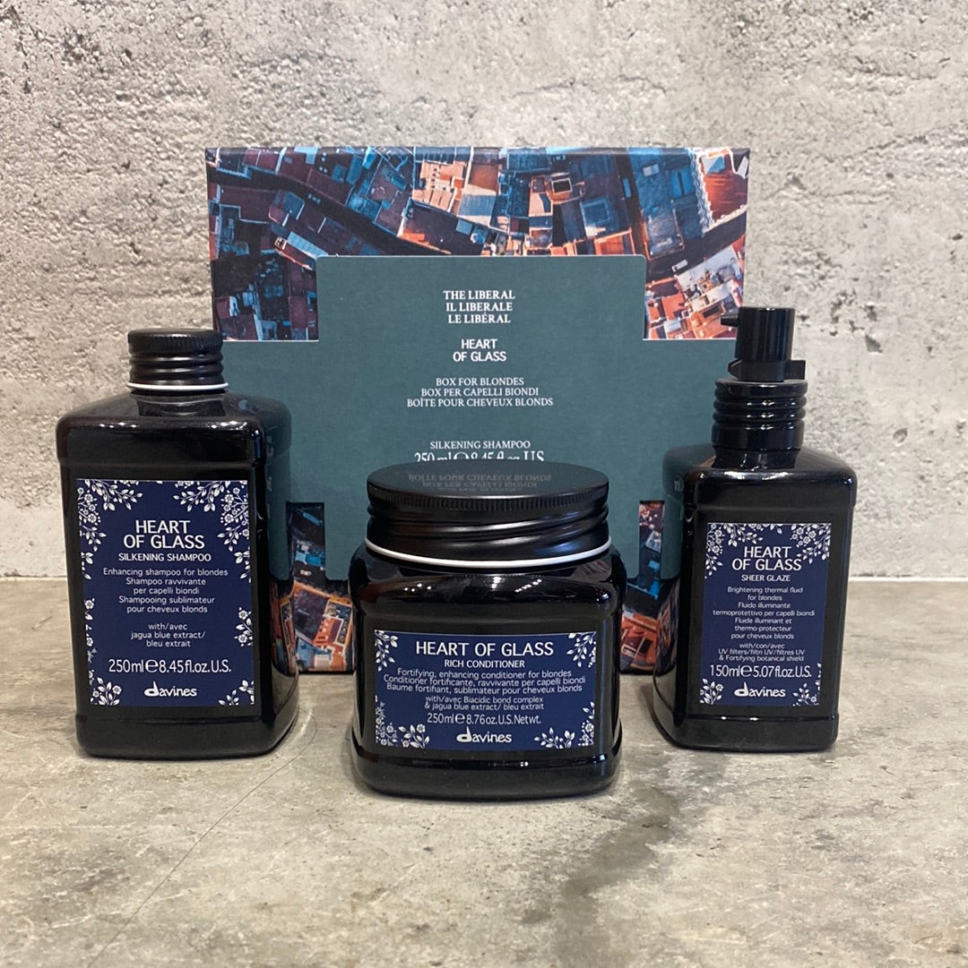 Davines Heart of Glass 3pm Holiday Gift Box