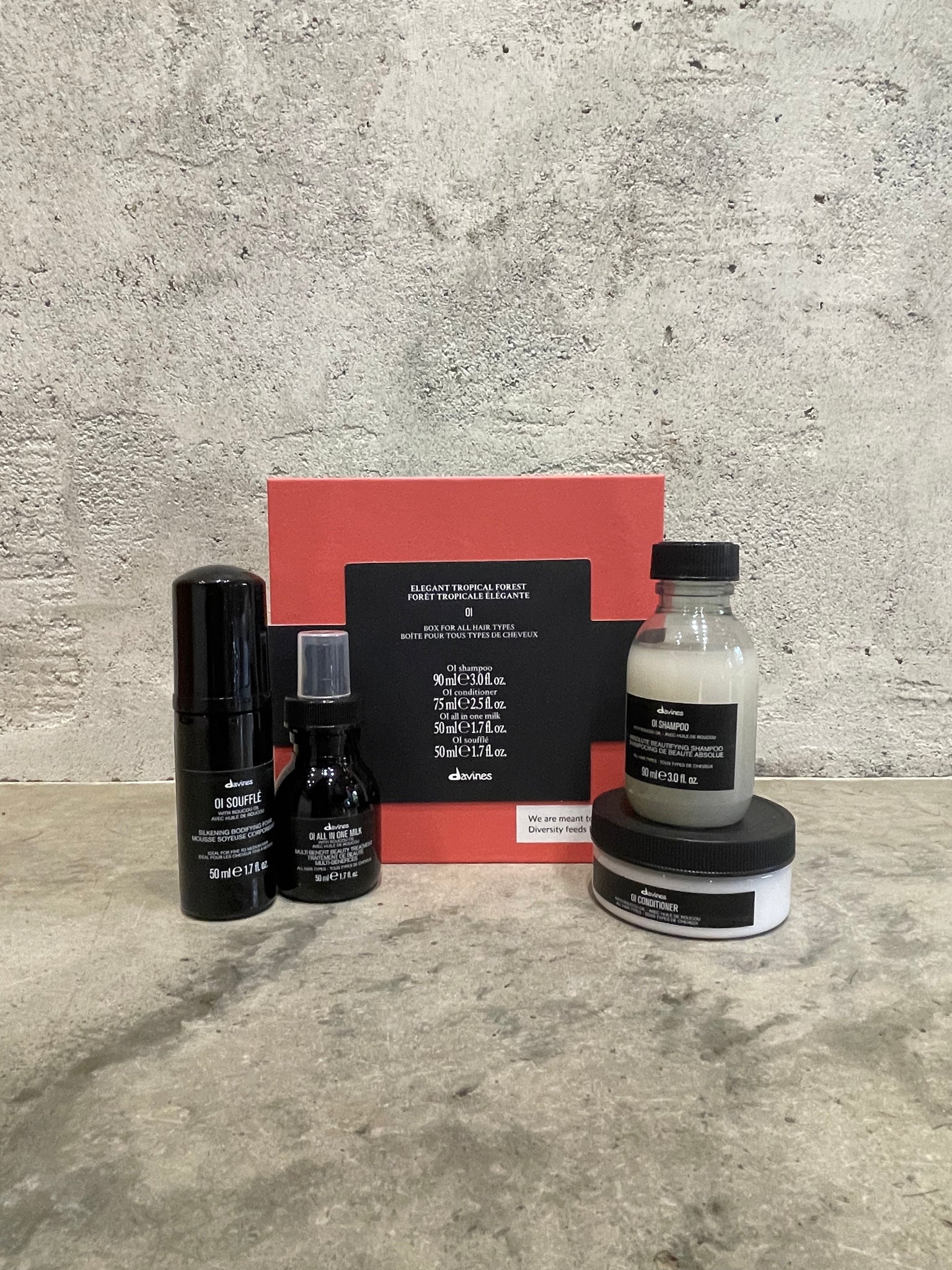 Davines OI Absolute Beautifying Box Travel Holiday Set