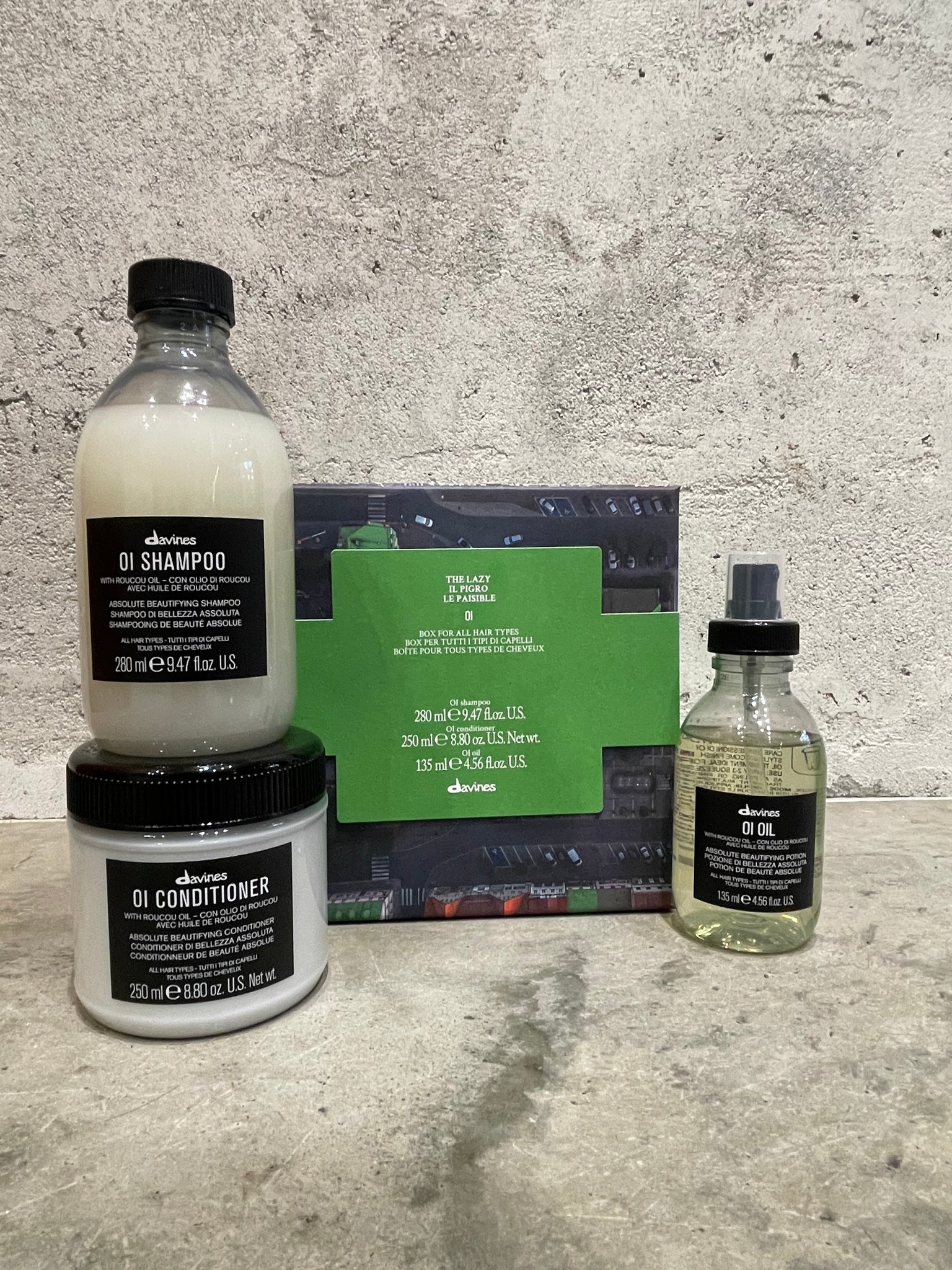 Davines OI Traditional 3pc Holiday Gift Box