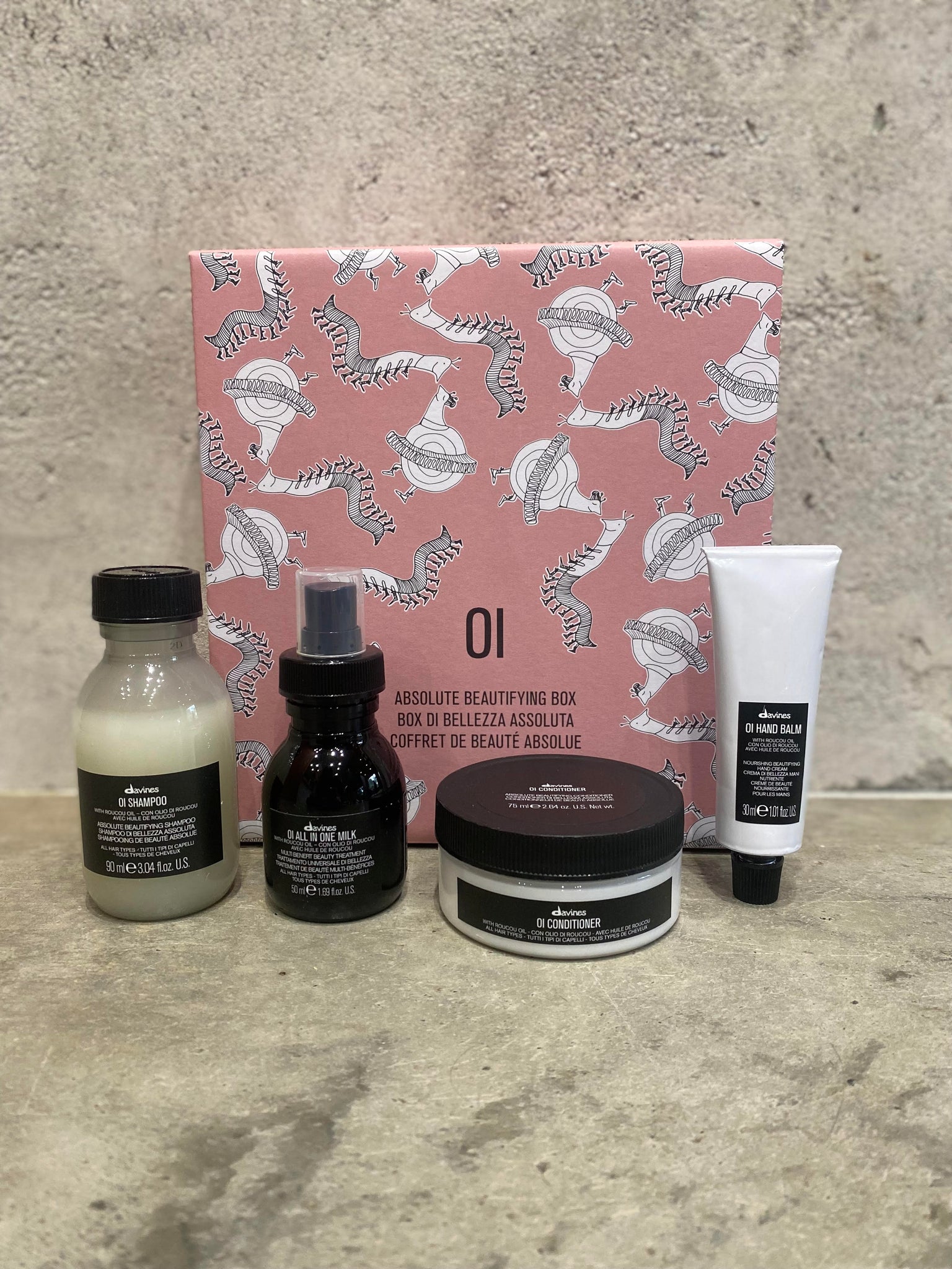 Davines OI Absolute Beautifying Box Travel Holiday Set